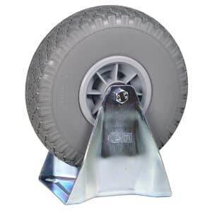 Bokwiel Pro met grijze foamband en kunststof velg
