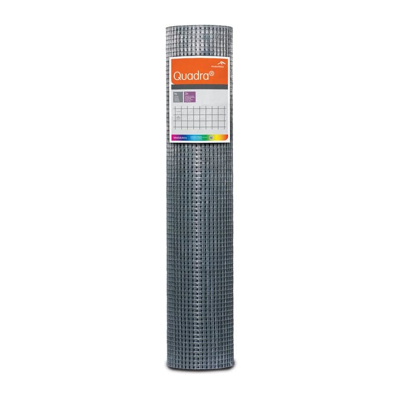 Volieregaas Quadra® verzinkt (6,5x0,55 mm) 50 t/m 100 cm