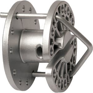 Roterende spanner aluminium 100 mm (per 25 stuks verpakt)