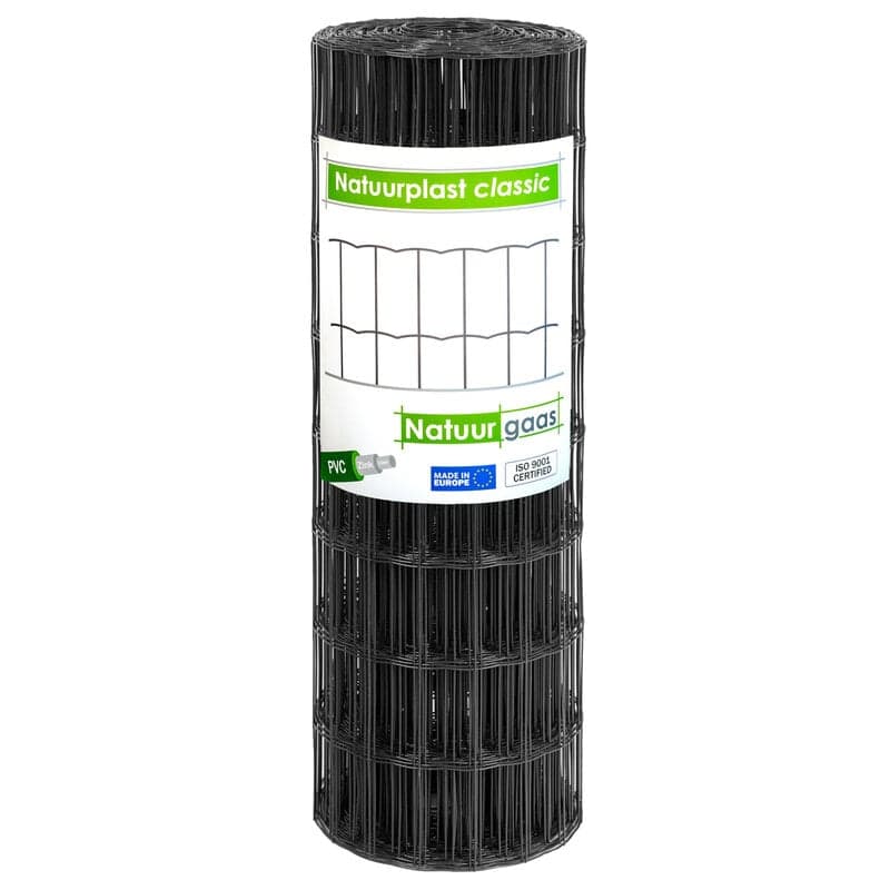Natuurplast classic zwart 80 t/m 180 cm