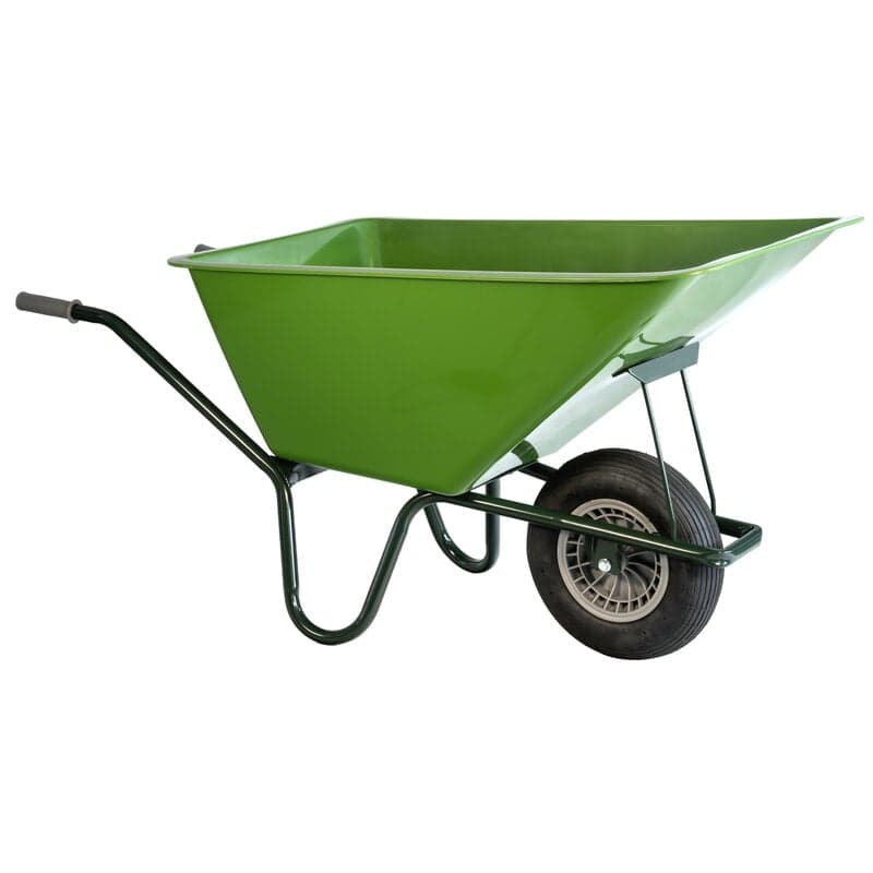 Stalkruiwagen Basic basic gecoat frame 160 L groen
